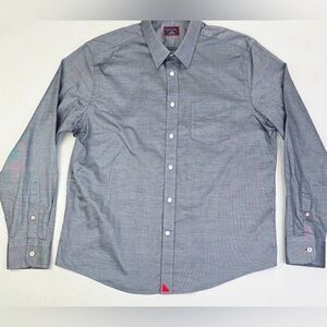 UNTUCKit Men's Blue Button-Down Shirt